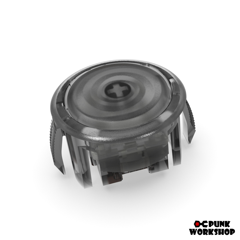 【新品】PUNK WORK SHOP ボタン ブルーxクリア v1モデル 12個 スポーツストア ボタン SHOP WORK 新品】PUNK ブルーxクリア 12