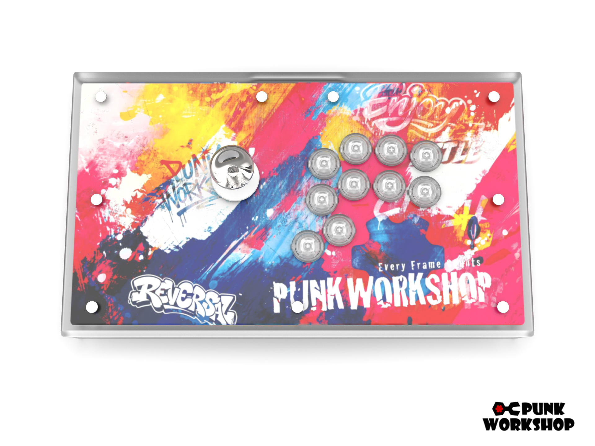 PWS FightStick (PKB) (PS5/PS4/Switch/PC)