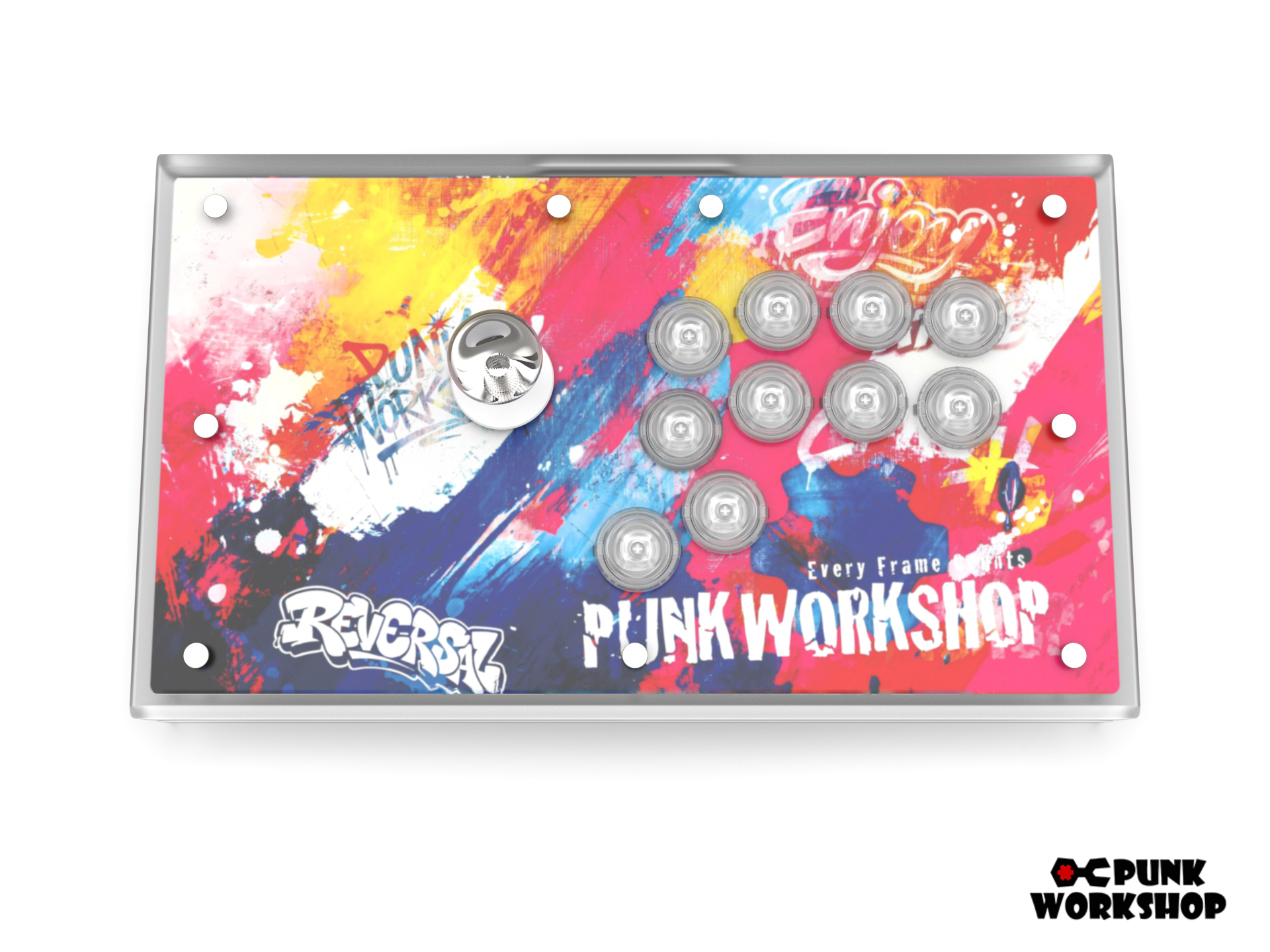PWS FightStick (PKB) (PS5/PS4/Switch/PC)