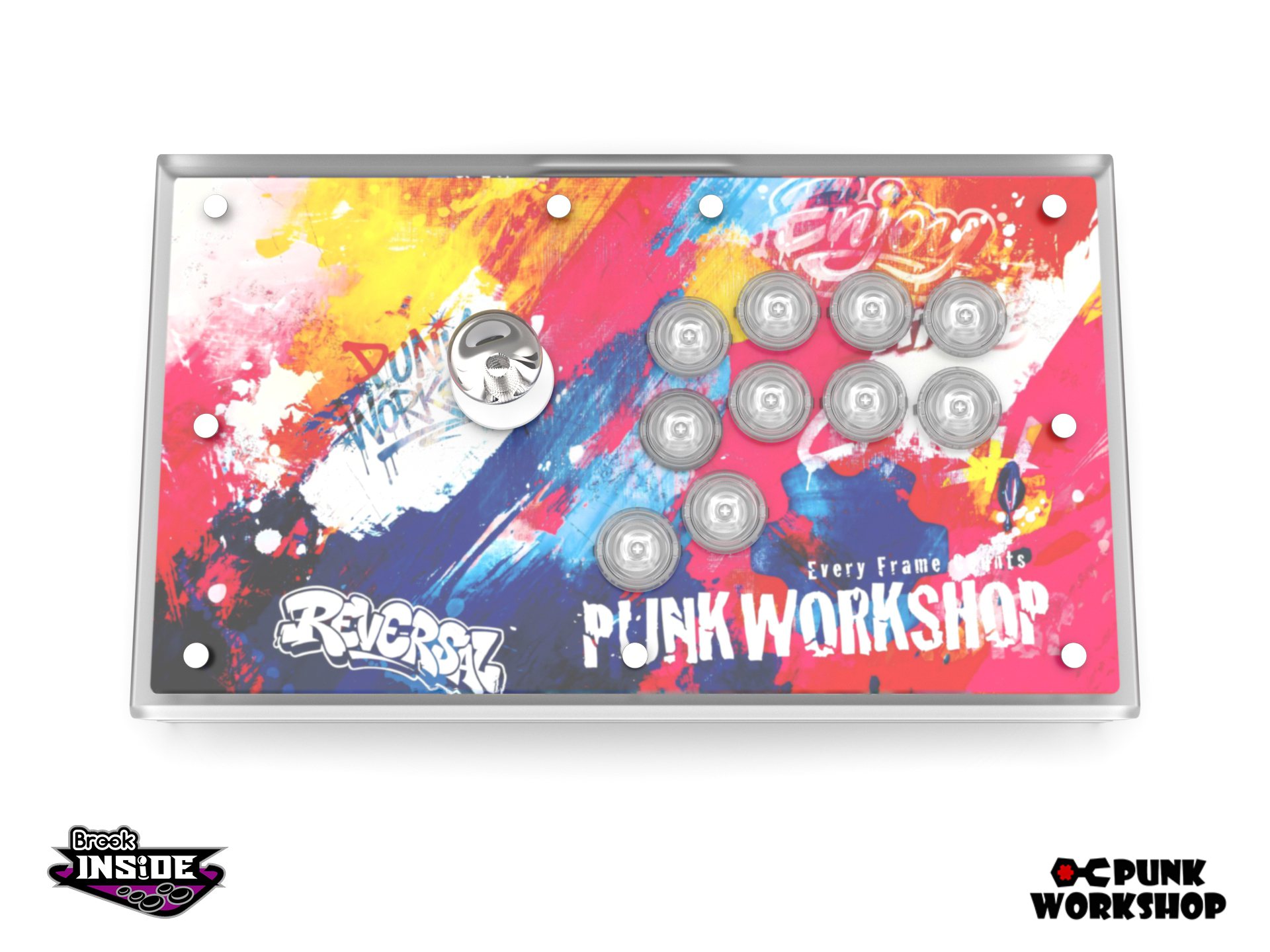 【Brook PS5対応】PUNK WORKSHOP アーケードスティック PWS FightStick (Brook PS5/PS4/PS3/Switch/PC) – PUNK WORKSHOP US