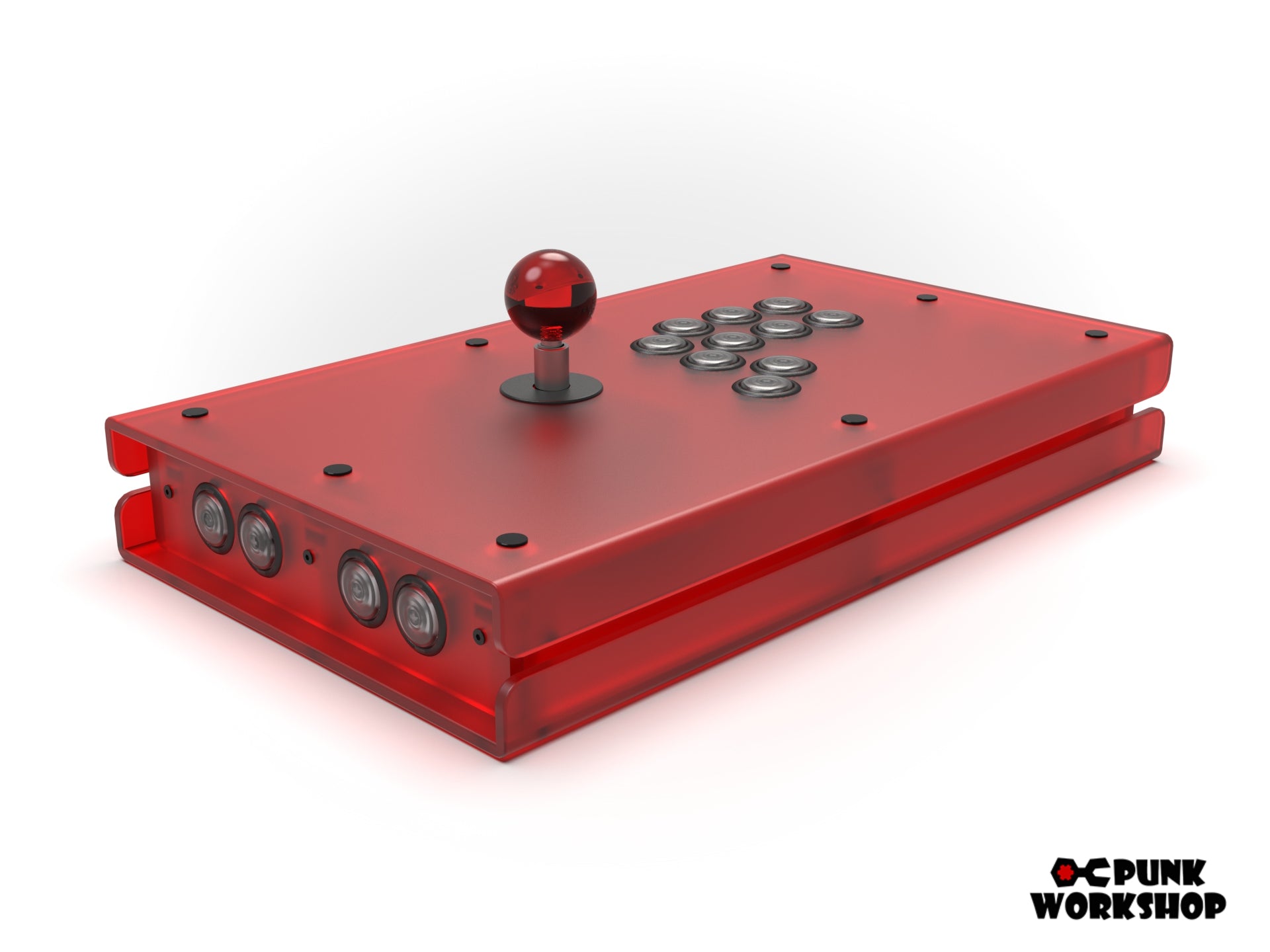 PWS FightStick Transparent (Brook PS5/PS4/PS3/Switch/PC)