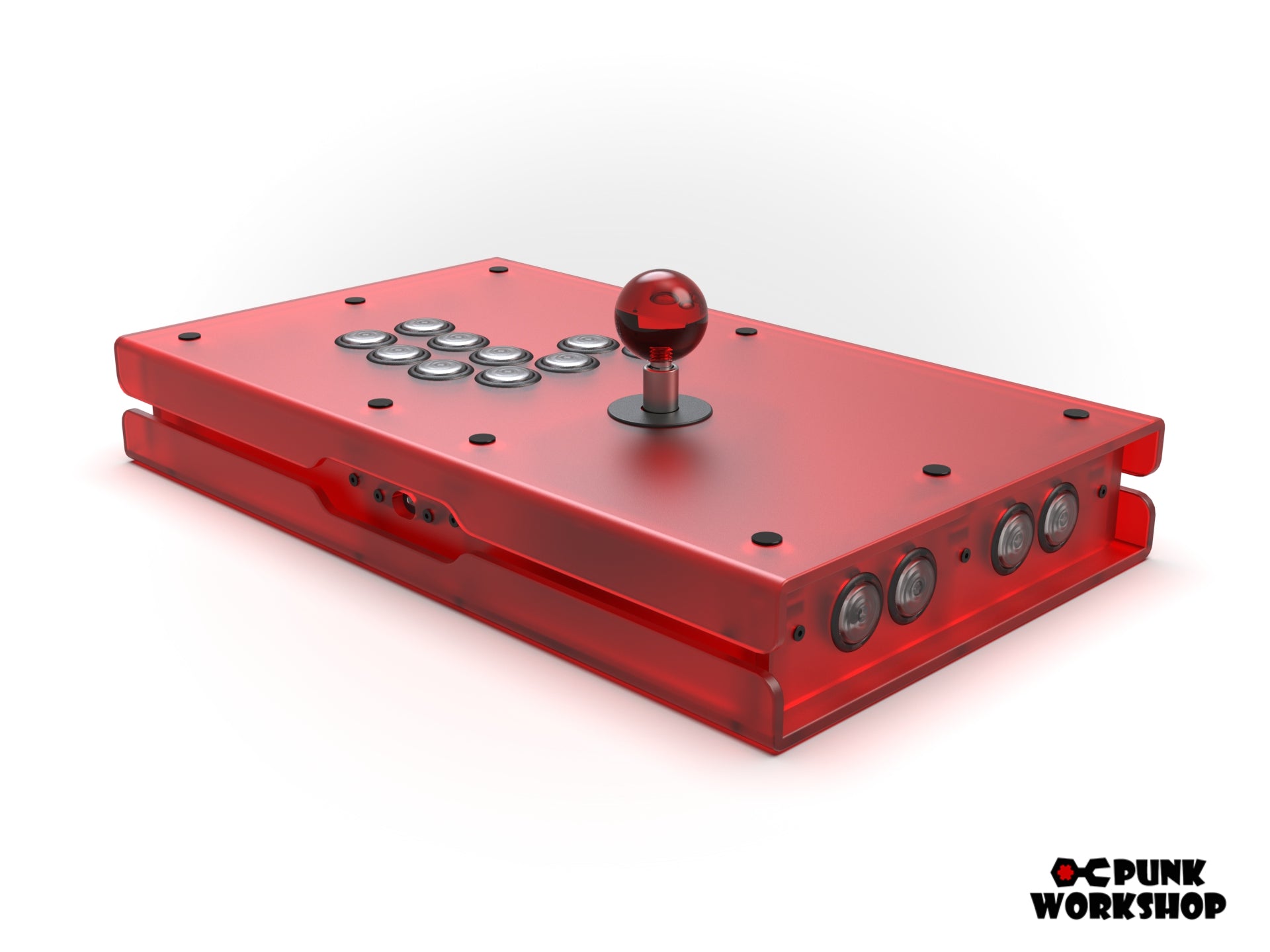 PWS FightStick Transparent (Brook PS5/PS4/PS3/Switch/PC)