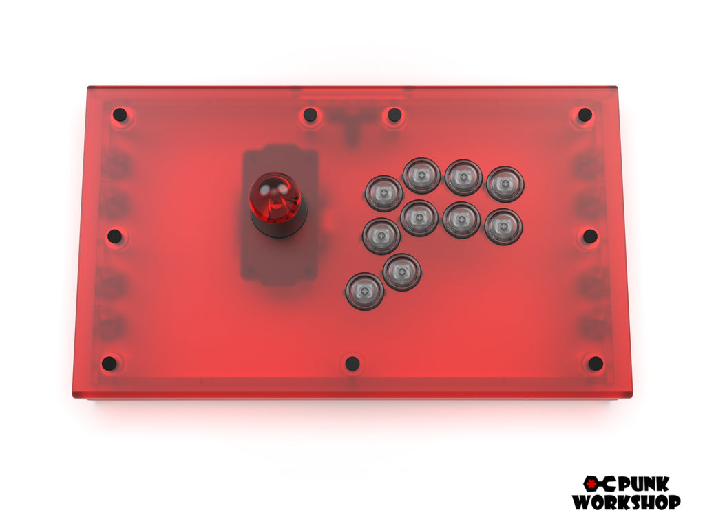 PWS FightStick Transparent (PKB) (PS5/PS4/Switch/PC)