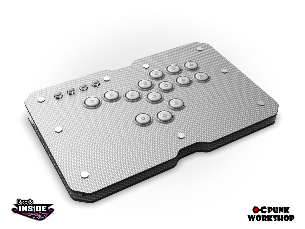 Leverless M Carbon Fiber (Brook PS5/PS4/PS3/Switch/PC)
