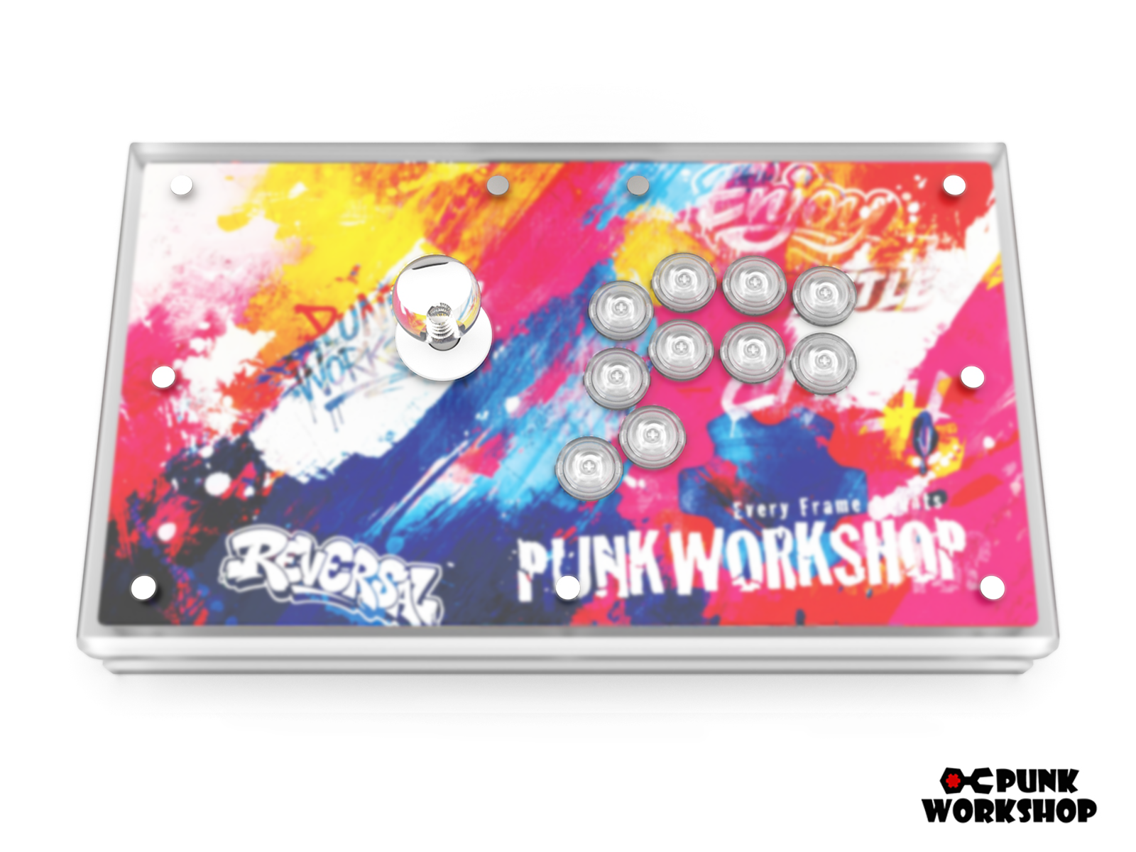 PWS FightStick (PKB) (PS5/PS4/Switch/PC)